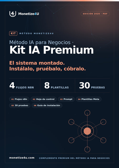Kit IA para Negocios · Premium (Monetize4U)