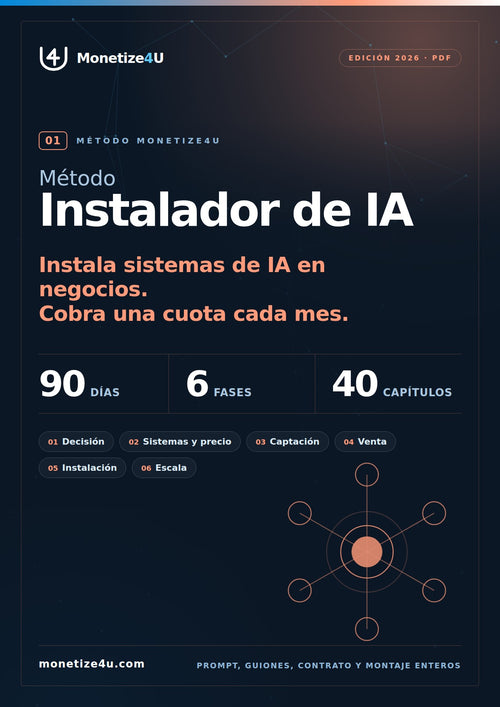 Portada del Método Instalador de IA